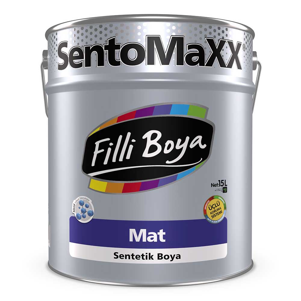 SentoMaxx%20Mat%20Sentetik%20Boya%200.75%20Lt